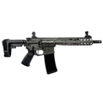 LWRC IC-A5 .300 Blackout 10.5" 1:7" 1/2x28 Bbl Tungsten Grey Pistol w/SBA3 Brace ICMKIIP3TG10SBA3