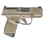 Springfield Armory Hellcat 9mm 3" Bbl FDE Optic Ready Handgun w/ Tritium Sights. 2x10rd Mags HC9319FOSPLC - Main Image