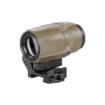 Sig Sauer JULIET3T-AMR 3x22mm Compact Magnifier w/ Flip to Side Mount, Auto-Modified Reticle System, IPX8 Waterproof, Aluminum Housing, FDE SOJ3MT11 - Main Image