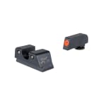 Trijicon HD XR Suppressor/Optic Height Night Sights w/Green Trit Rear & Orange/Green Trit Front for Glock 42,43,43x,43X MOS, 48, 48 MOS GL343-C-601164 - Main Image