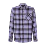 Oakley Men's New Lilac/Black Check Lifestyle Podium Plaid Ls Flannel FOA402573-BCF - Main Image