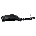 T.R.U. Ball Archery AltZero Ultra QuickShift Drawlength Adjustment Ultra Buckle Strap PVC Tab Black Large Wrist Strap Release TAZU-BK-L - Main Image