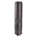 Rugged Suppressors Alaskan360 DTM Stainless Steel Baffles & Body Titanium Front Cap Black Cerakote Suppressor w/Direct Thread Mount (5/8x24) AK360DT - Main Image