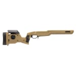 Cadex Defense Strike Nuke Evo for Tikka T1X SA RH Field Comp Skele Fixed for Tikka T3/T3X Tikka T1X Mag Tan Chassis STKNUK-T1X-RH-SA-INAA-TAN - Main Image