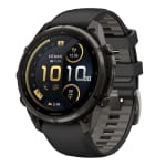 Garmin Fenix 9 Pro 47mm Carbon Gray DLC Titanium Smartwatch w/ inReach, AMOLED Display, Black-Pebble Gray Silicone Band 010-04336-10 - Main Image