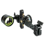 HHA Tetra Max RYZ 2519 w/.019 2-pin 1-5/8" Scope Green Top Pin & Red 2nd Pin LH RYZMX-2519-GRED LH