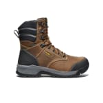 Keen Core Work Evanston 8" WP Soft Toe 600G Men's Bison/Black 9 EE 1029854-9EE