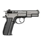 CZ Model 75 Legend 9mm 16rd Bbl Blued Steel Fixed Sights Manual Safety Black Plastic Grips Hammer Fired Metal Framed Full-Size Handgun 99026