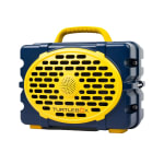 Turtlebox GameDay Series 2.0 Original Outdoor Bluetooth Speaker w/ Party Mode, Waterproof, 25hr Battery, Blue/Maize TB-ORIG-G3-NAVY-MAIZ-MAIZ-2 - Main Image