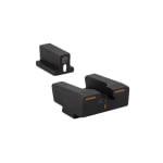 Meprolight USA Tru-Dot R4E Orange/Orange 1 Front 3 Rear Tritium White Alignment Line Glock Standard Frame Fixed Sights 122243901 - Main Image
