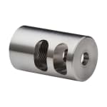 Hawkins Precision .687" 2 Port Round 7/16-32 Gunsmith Install Muzzle Brake 102-0687