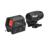 Sig Sauer ROMEO8T-AMR 1x40mm QBCD 2.0 MSAR Red Dot Sight/JULIET3T-MICRO 3x22mm MSAR-Compatible Micro Magnifier Combo Kit SORJ8T101