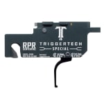 TriggerTech Ruger Precision Rifle Centerfire Gen 1-3 Two-Stage Straight Flat 1-3.5 lbs Adjustable PVD Black Special Rifle Trigger RPC-TCB-13-NSF