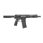 Noveske Chainsaw .300 BLK 5/8x24 1:7 SS 7.94" Bbl A2 FH NSR-7 M-LOK Love Handle NSS Trigger Braceless Receiver Ext Type 22 Grip Black Pistol 2001104 - Main Image
