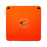 Precision Targets AR550 Square Gong 2in 1/2" Thick Steel Target 2X1-2SG-AR550 - Main Image