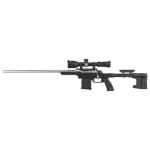 MDT LSS Gen3 Ruger American SA LH Worker BLK Chassis System 115056-BLK - Main Image