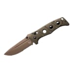 Benchmade Sibert Adamas AXIS Stud Serrated Drop-Point Olive Drab Green G10 Knife 275SFE-2
