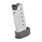 Springfield Armory XD-S .45 ACP 6rd Mid-Size Magazine w/Gray Sleeves for Backstraps 1 & 2 XDS5006Y - Main Image