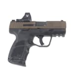 Heckler & Koch CC9 9mm 3.3"Bbl 20oz Bronze w/ Vortex Defender CCW Optic 1x10rd 1x12rd Mags 81001430 - Main Image