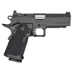Springfield Armory 1911 DS Prodigy 9mm 4.25" Bbl Black Handgun w/ AOS Plate, U-Notch Fiber Optic Sights, 1x17rd & 1x20rd Mags PH9117AOS - Main Image
