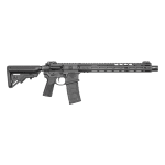 Noveske N4 Infidel Lo-Pro 5.56mm 1/2x28 1:7 SS 13.7" Bbl Pinned KX3 NSR-15 M-LOK Love Handle NSS Trigger Bravo Stock Type 23 Grip Black Rifle 2000711 - Main Image