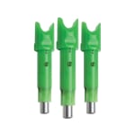 TenPoint ACU-X for HP Bushing Green Lighted Nock Kits 3pk HEA-381.3G - Main Image