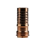 Q, LLC. Cherry Bomb Rear End XL 3/4x24 Fast Attach Muzzle Brake Tapered Mount for 8.6 BLK Fits 90 Degree Shoulder RE-CBXL-3/4X24 - Main Image