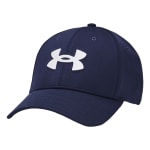 Under Armour Men's Blitzing Low Freedom Stretch Hat Midnight Navy/White 6017815-41000 - Main Image