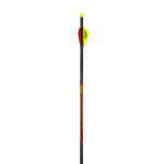 Black Eagle 19/64" Factory Fletched Arrow Outlaw Fletched 6pk .005"-300 155