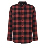 Oakley Men's Rosewood/Black L Lifestyle Bear Cozy Flannel FOA402577-9MS-L - Main Image