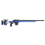 Cadex Defense CDX-SS SEVEN S.T.A.R.S. PRO 6.5 Creedmoor 26" 1:8" Bbl Hybrid NRA Blue/Black Rifle w/Hunting-Style MB CDXSS-PRO-6.5-26-CS20-D2B1N-HNR