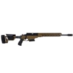Tikka T3X TAC A1 Matte Blued Steel 308 WIN NS 20 BBL 1:1/10 5/8x24 TPI RH 2-stage 10RD Folding Alum ADJ CHK / Coyote Brown J03244