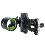 HHA Tetra Max RYZ 2519 w/.019 2-pin 1-5/8" Scope Green Top Pin & Yellow 2nd Pin LH RYZMX-2519-GYEL LH