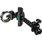 Driver Slider Sight - Standard Pro Bar - w/ AccuStat II Scope - Micro 4 Pins - .019 Fiber - Stealth ADVR-S419-4AB