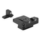 Meprolight Tru-Dot H&K USP FS/Tactical/Expert Adjustable Green Rear/Front Tritium Illum Pistol Sight Set 0215163101