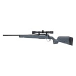 Savage Arms G4 Axis 2 XP Gray LH 5.56 NATO 1:7" 1/2x28 20" Heavy Sporter Bbl Carbon Steel/Synth Matte BLK Rifle w/3-9x40 BDC Scope 33195 - Main Image