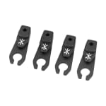Unity Tactical Sordin Arc Rail Adapter w/ ESS Studs, Black HLM-SABB - Main Image