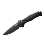 Benchmade Mini Claymore Auto Drop-Point Black Grivory Knife 9570BK
