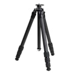 REVIC Optics Packer 3.7" to 60.6" 26.5lbs Capacity 4-Section Carbon Fiber Tripod w/ Rubber & Spiked Feet, Carrying Case PD-G5000 - Main Image