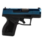 Taurus GX4 9mm BK/PVD Blue 3.0" Bbl Pistol w/(1) 11rd & (1)13rd Mag 1-GX4M931-B