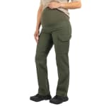 First Tactical Women's V2 Tactical Maternity Pants 2-Way Stretch Water Resistant Double-Dyed OD Green 124011M-830-0-U - Main Image