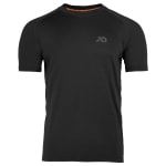 First Lite Men's Wick Short Sleeve Crew Black on Black XL MTWSCBBXL