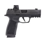 Sig Sauer P365-XMACRO Romeo-X SIG-LOC 9mm 3.1" Bbl Striker X-Ray 3 Sights Polymer Grip BLK Compact Pistol w/(2) 10rd Steel Mags 365XCA-9-COMP-RXSL-10