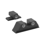 Meprolight USA Tru-Dot Green Tritium Bersa Thunder BPCC & BP9CC White Rings Front & Rear Fixed Sight 102453101 - Main Image
