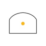 Trijicon RMR Dual Illuminated FDE Amber Dot Sight RM05-C-700189
