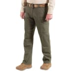 First Tactical Men's V2 Tactical Pants 2-Way Stretch Water Resistant Double-Dyed OD Green 114011-830 - Additional Image 1