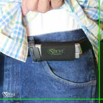 Sticky Holsters Belt Slider Horizontal Elastic Magazine Carrier, Fits Belts up to 1.5" Wide BS