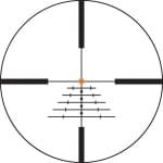Swarovski Z6 2-12x50 BRH - Matte Black rail scope with weaver bases. No box. 9/10 condition. UA1213