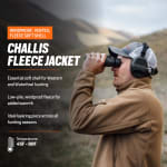 First Lite Men's Challis Fleece Jacket Dry Earth MOCHFDE - Additional Image 2