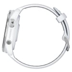 Garmin Forerunner 965 Titanium Bezel w/Whitestone Case and Whitestone/Powder Gray Silicone Band Smartwatch 010-02809-01
